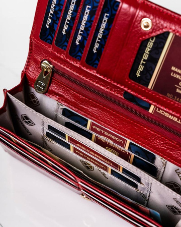 PETERSON PTN 421028-SH RFID leather wallet