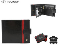 Portfel skórzany RFID ROVICKY 22323L-RVTP