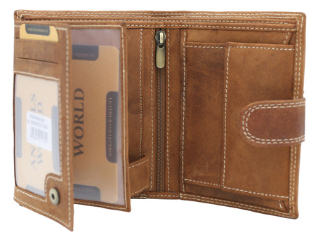RFID leather wallet Always Wild N4L-CHM-BEAR