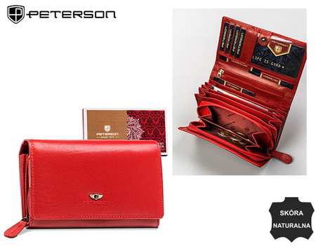 PETERSON PTN 34 2-3-1 RFID leather wallet