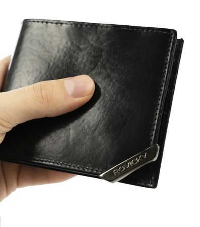 ROVICKY N993-RVTM-GN RFID leather wallet