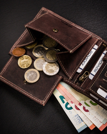 Portfel męski skórzany na blistrze N992-CHM-BL Brown