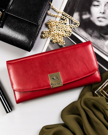 Portfel skórzany RFID ROVICKY R-42522-SG