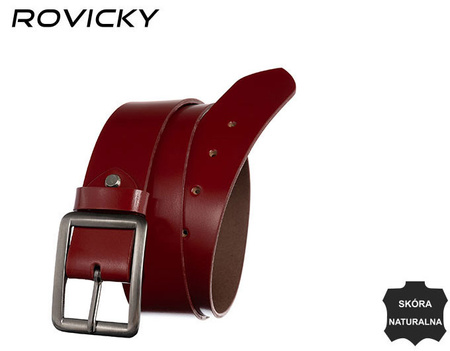 Pasek skórzany ROVICKY PRD-4-N Brown