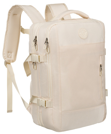 Plecak podróżny PTN 24421 Ecru