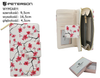 Portfel damski PU PTN 76116-F8 Beige flower 02