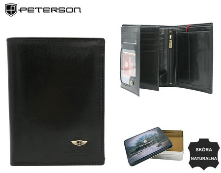 PETERSON PTN 22311-VT RFID leather wallet