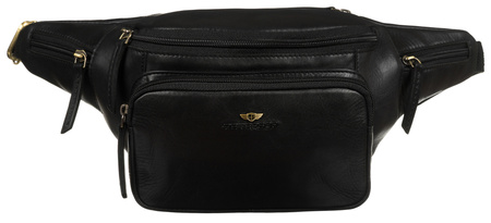 Torba skórzana + Etui PTN BP001-TUM Black