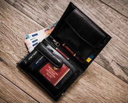 PETERSON PTN 303-P-UP UA RFID leather wallet