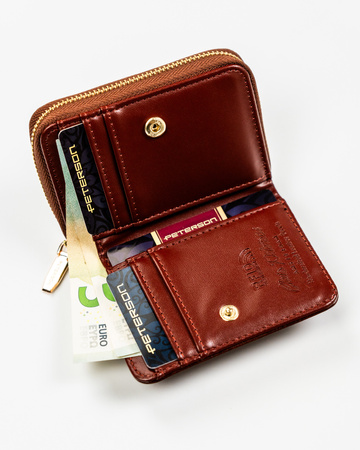Portfel damski PU PTN 010-HF Brown