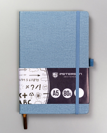 Notes w linie A5 Gray