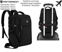 Plecak podróżny PTN GAWRON-6 Black