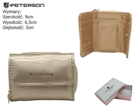 Portfel damski PU PTN 011-LAK Gold