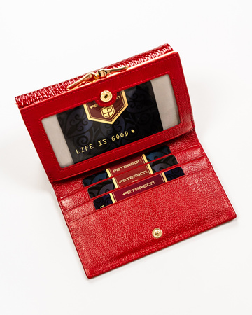 Portfel damski skórzany PTN 42108-DSL Red