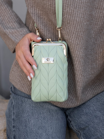 Torebko Portfel PU R-MBV-03 Green