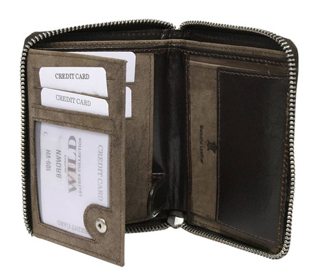 Skórzany portfel ALWAYS WILD 109-VH