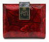 Portfel damski skórzany PTN 42329-NBF Red-Black