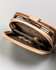 Women's leather wallet 43972-CIS-3320 BEIGE