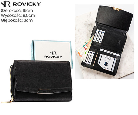 Portfel damski skórzany PTN 76112-BFBC Red