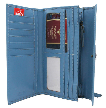 PETERSON PTN 2537-BO RFID leather wallet