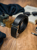ROVICKY leather belt QQ-01-HQ-2 COMPLETE without discount