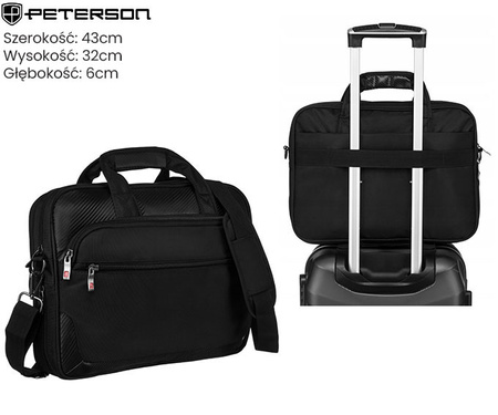 Torba na laptopa PTN GBP-21-2-C Black