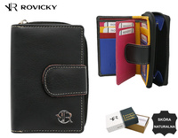 Portfel damski skórzany RD-41-NDM Multi Black