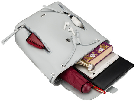 Plecak damki PU R-L61409 Gray