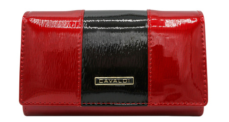 Portfel damski skórzany H29-3-SH9 Red