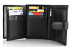Portel męski skórzany PC-027L-BAR Black