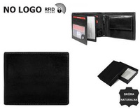 Portfel skórzany RFID NO LOGO N992-VT-NL
