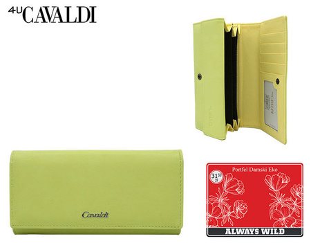 Leatherette wallet 4U CAVALDI GD22-DNM