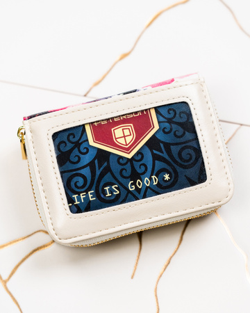 Portfel skóra + PU PTN PX33-PF1 Rose