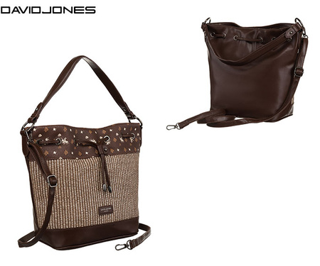 Torebka damska David Jones 6875-2 Brown