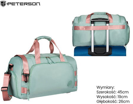 Torba podróżna PTN 24427 Green pink