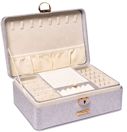 Szkatułka na biżuterię PTN SZK-08 Silver