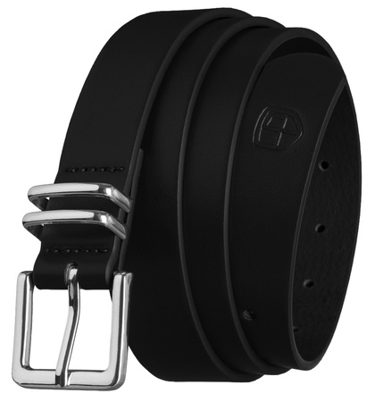 Pasek męski skórzany PTN LTP-BUF BLACK