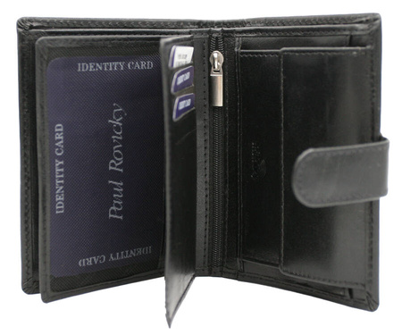 Portfel skórzany RV-7680278-5-L-BCA Black