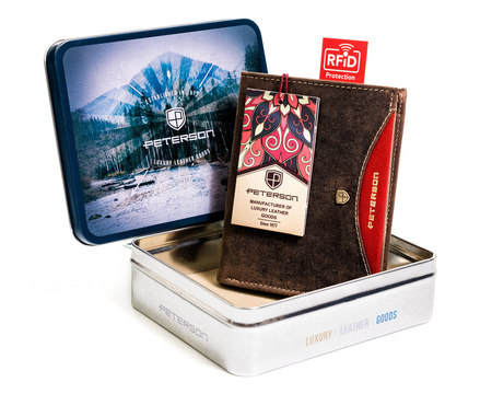 PETERSON PTN 317.01 RFID leather wallet