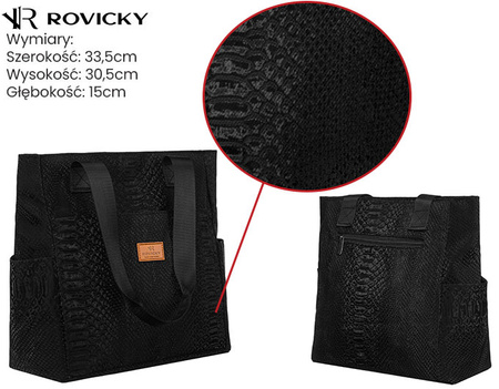 Torebka damska R-TZ-01 Black W06