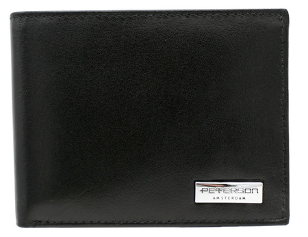 Portfel męski skórzany PTN 304-PR 2-1-1 Black