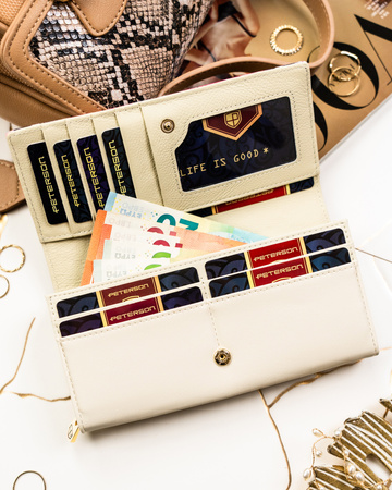 Portfel skóra + PU PTN PX20-PF1 Rose