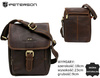PTN TB-012-COM COGNAC leather bag