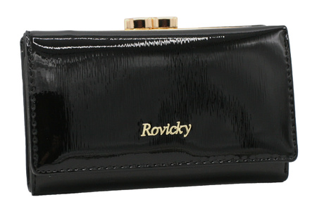 Portfel damski skórzany RH-23-1-SH-R Black