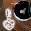 Silver Heart-Shaped Charm PETERSON CHW-003