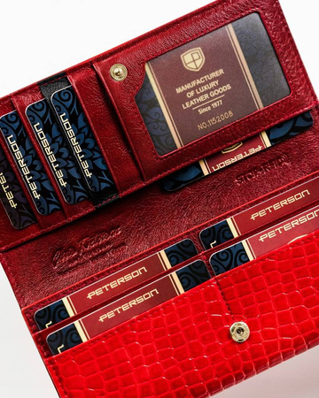 Portfel skórzany RFID PETERSON PTN MC-721