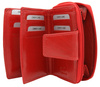 Portfel damski skórzany  CPR-122-BAR Red