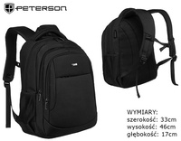 Plecak PTN 63103-M1 Black