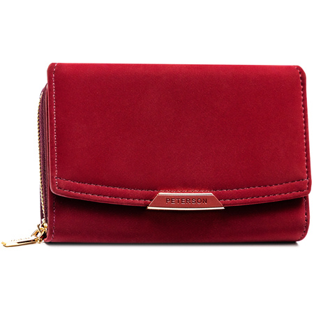 Portfel damski eko PTN 001-THU Bordo