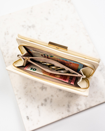 Portfel damski skórzany PTN 76112-BFBC Red